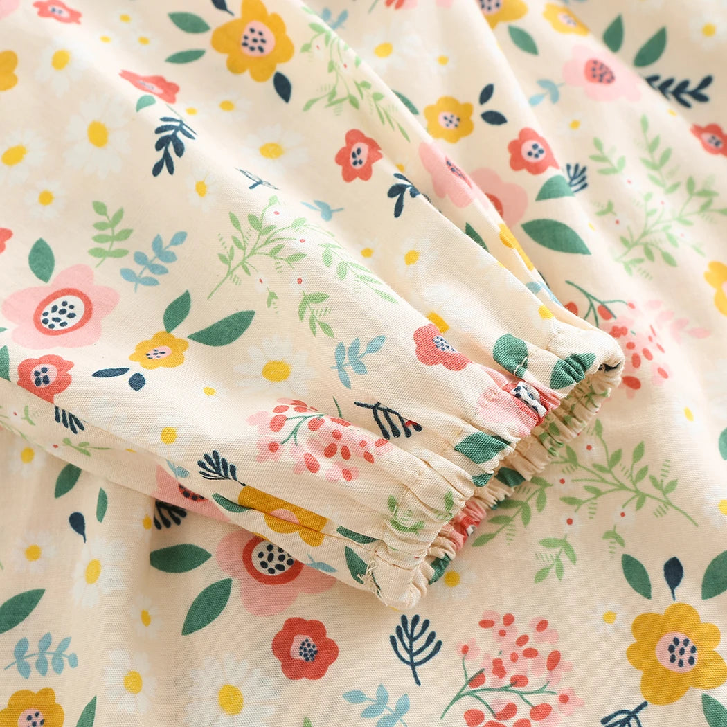 Sol Long Sleeve Petal Collar Blouse Tops