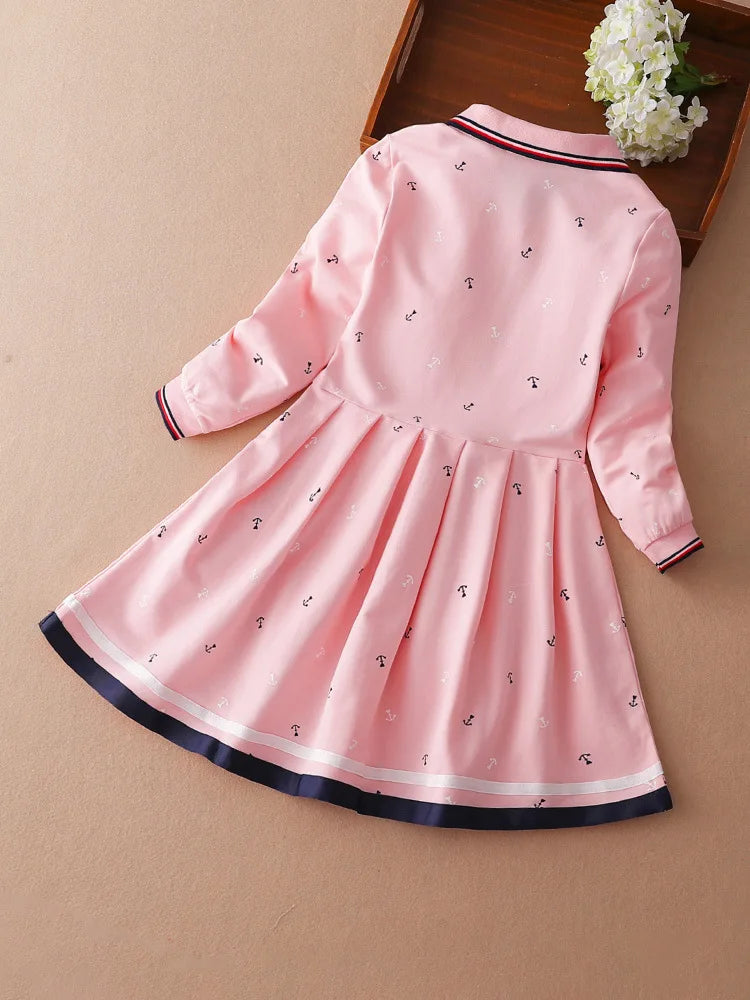 Girls Dress 2024 Autumn Winter Dresses For Kids Children Princess Dress