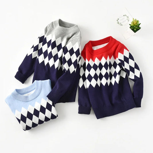 Ian Hedging Thick Long-sleeved Boys Sweater