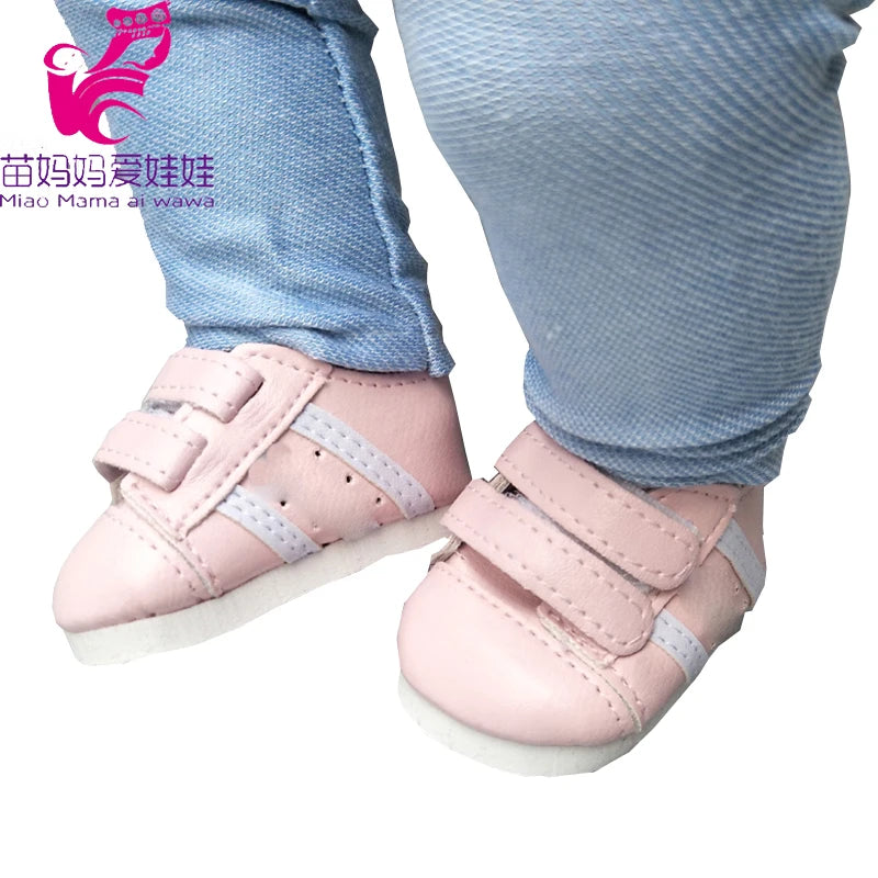 Baby Doll Shoes for 43cm Doll Shoes for 18 Inch Girl Doll Princess Shoes Toy  Accessories