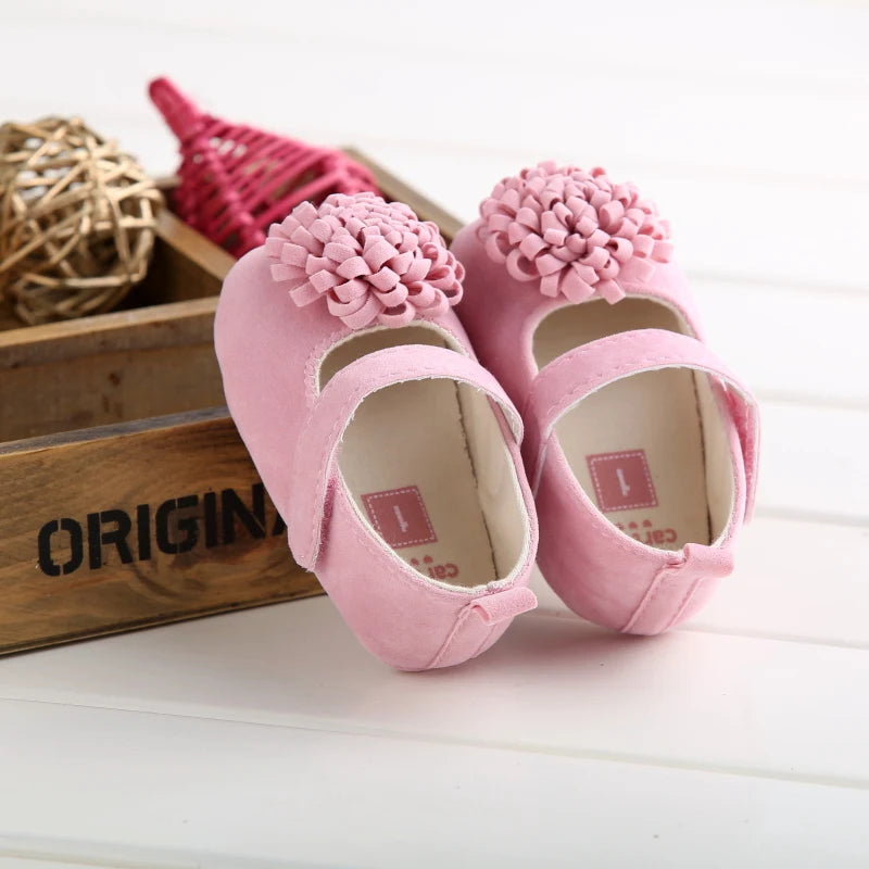 0-18 Months Newborn Baby Girl Walking Shoes Princess Shoes Little Baby Soft Bottom Anti Drop Girls Toddler Shoes