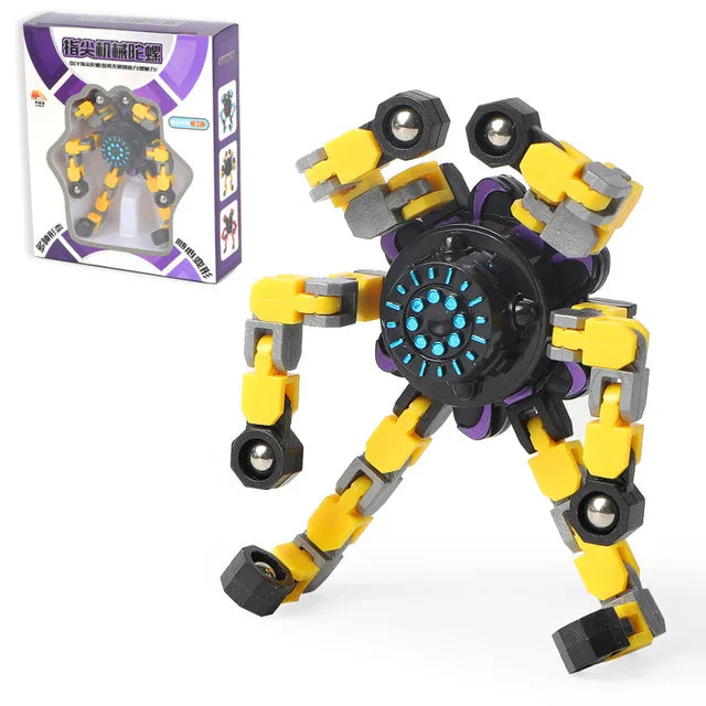 Deformed Fidget Spinner Chain Toys For Children Antistress Hand Spinner