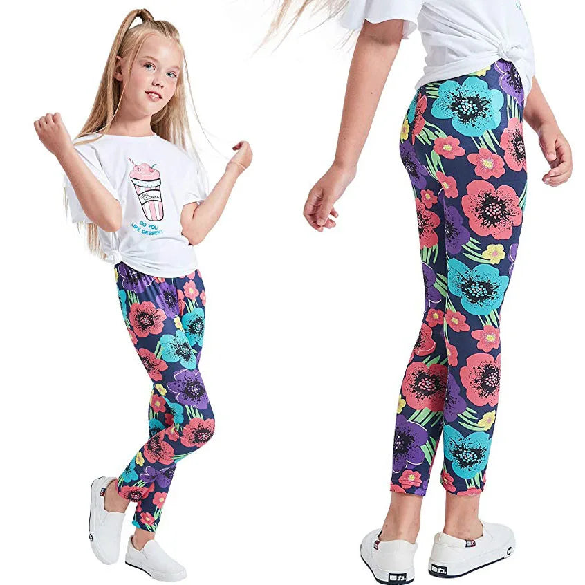 Arden Flower Printing Leggings