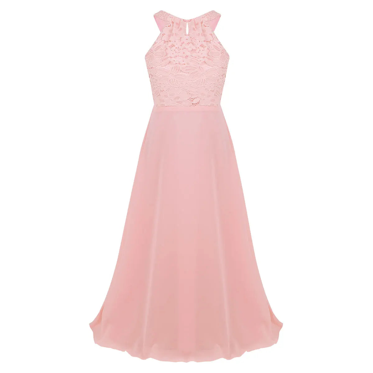Summer Fashion Flower Girls Dress Wedding  Birthday Party Kids Long Dress