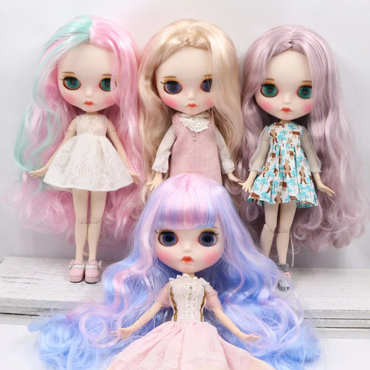 ICY DBS Blyth Doll 1/6 toy bjd matte face customized face