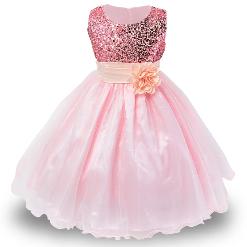Baby Children Girl Dress NEW Kids Ceremonies Party Summer Princess Wedding Party Dress