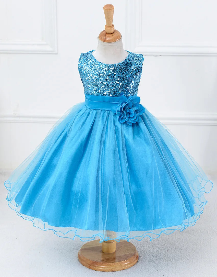 Baby Children Girl Dress NEW Kids Ceremonies Party Summer Princess Wedding Party Dress