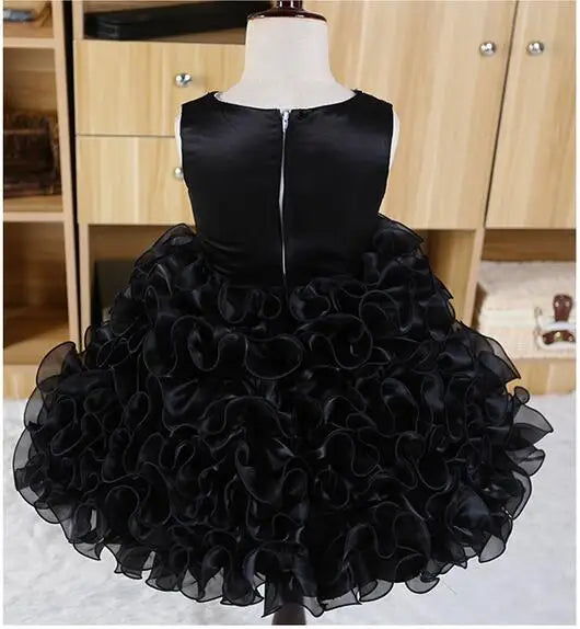 New Birthday party girl dress for girls clothes kids dresses Summer 2017 Formal wear