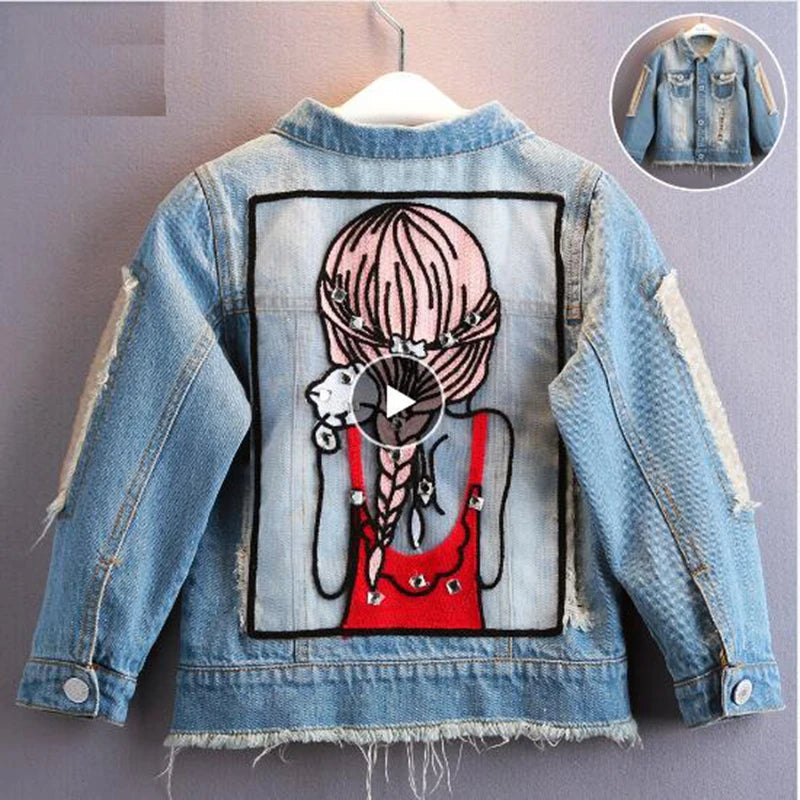 Carolina Girl Spring Embroidery Jacket - GuGuTon baby store - Baby Fashion - Toddlers Outfits - Babies Outfits - Toddler Clothes - Kids Clothing - Newborn Clothes - Newborn Wear - Kids Wear - Trending Clothes - Trending Outfits - Fall Fashion - Winter Fashion - Girls Clothes - Boys Clothes - Babies Wear - Kids Accessories - KidsWear - Summer Clothes - Summer Fashion - Summer Trend - Falls Sweaters - Tops - Bottom - Jeans - Blouse - Dresses - Newborn Dresses - Toys