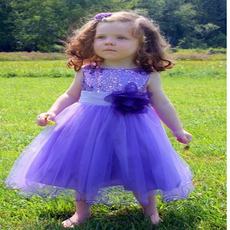 Baby Children Girl Dress NEW Kids Ceremonies Party Summer Princess Wedding Party Dress
