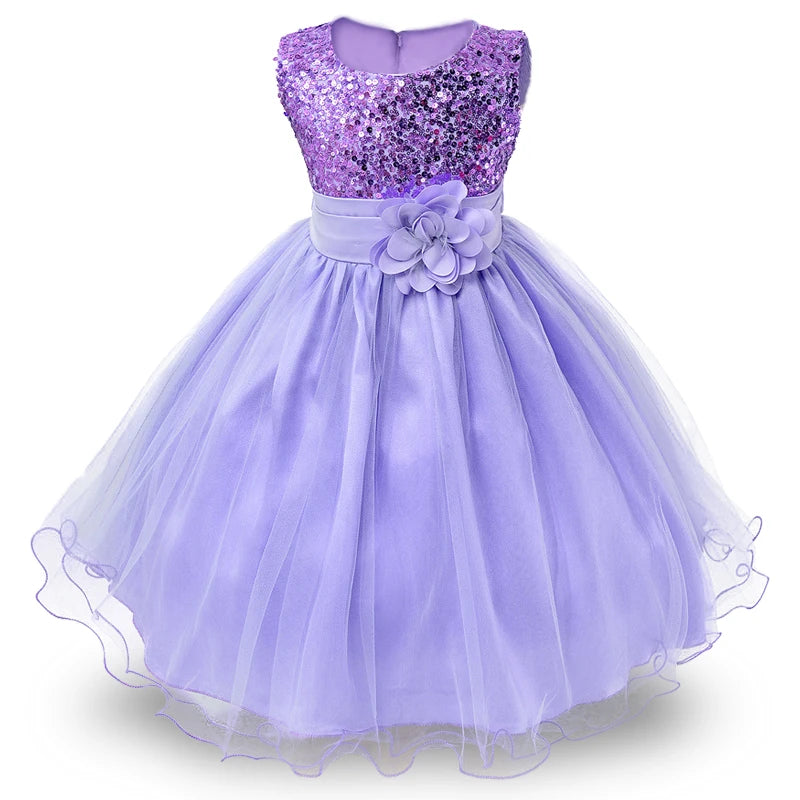Baby Children Girl Dress NEW Kids Ceremonies Party Summer Princess Wedding Party Dress