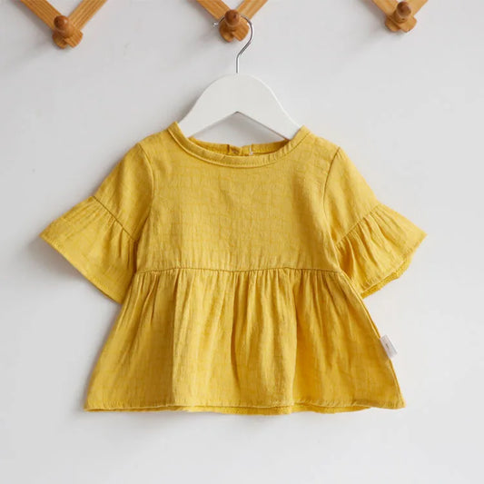 Elena Summer Baby Blouses Clothes Casual Cotton Kids
