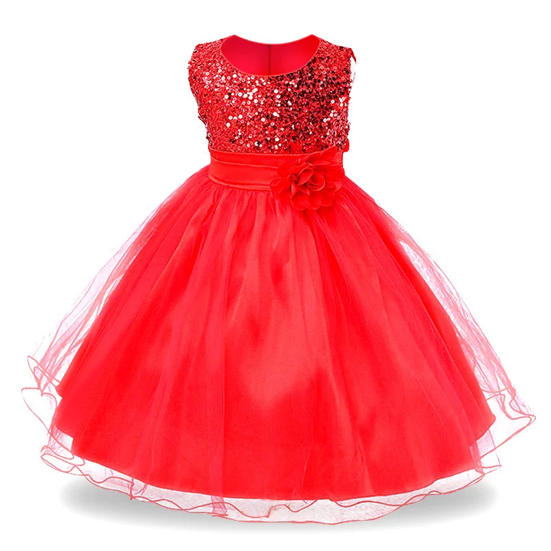 Baby Children Girl Dress NEW Kids Ceremonies Party Summer Princess Wedding Party Dress