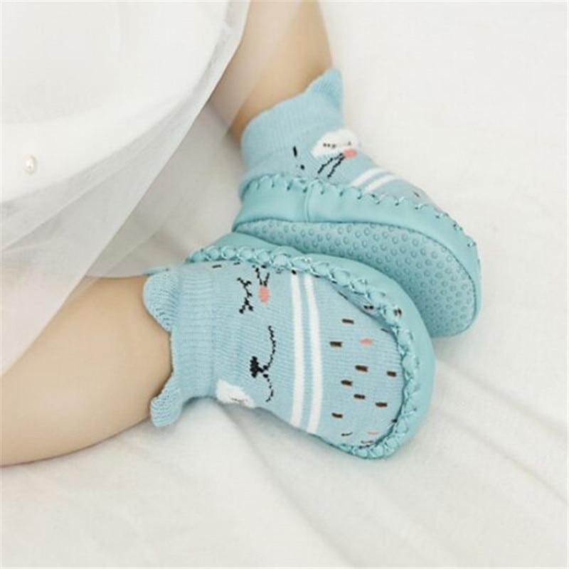 Lucas Infant Walkers Leather Cotton Newborn Baby Soft Sole Shoes