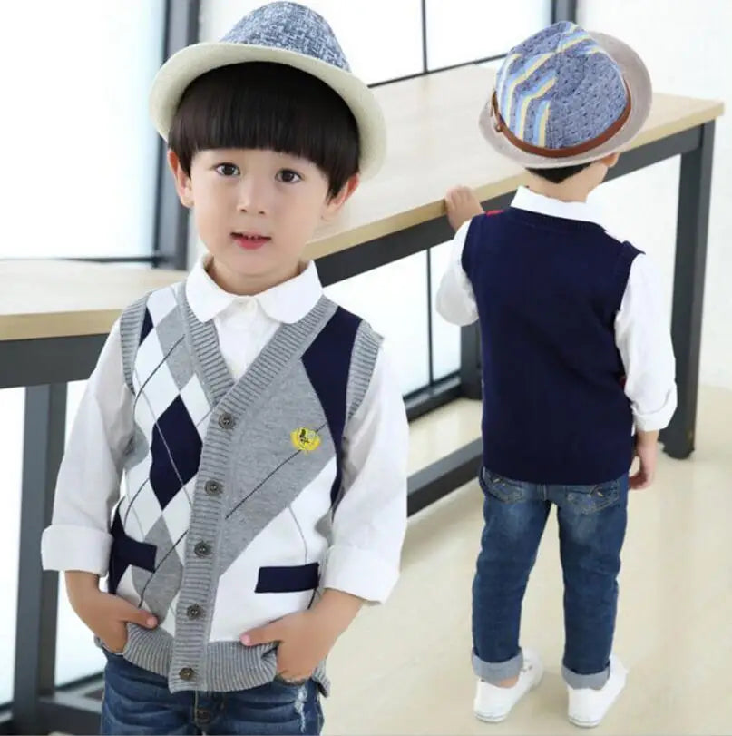 Edwin Autumn Spring Kids Boy Sweater