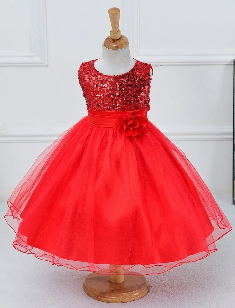 Baby Children Girl Dress NEW Kids Ceremonies Party Summer Princess Wedding Party Dress