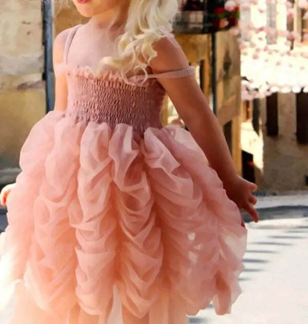 Luna Citgeett Kids Summer Party Dresses for Girls