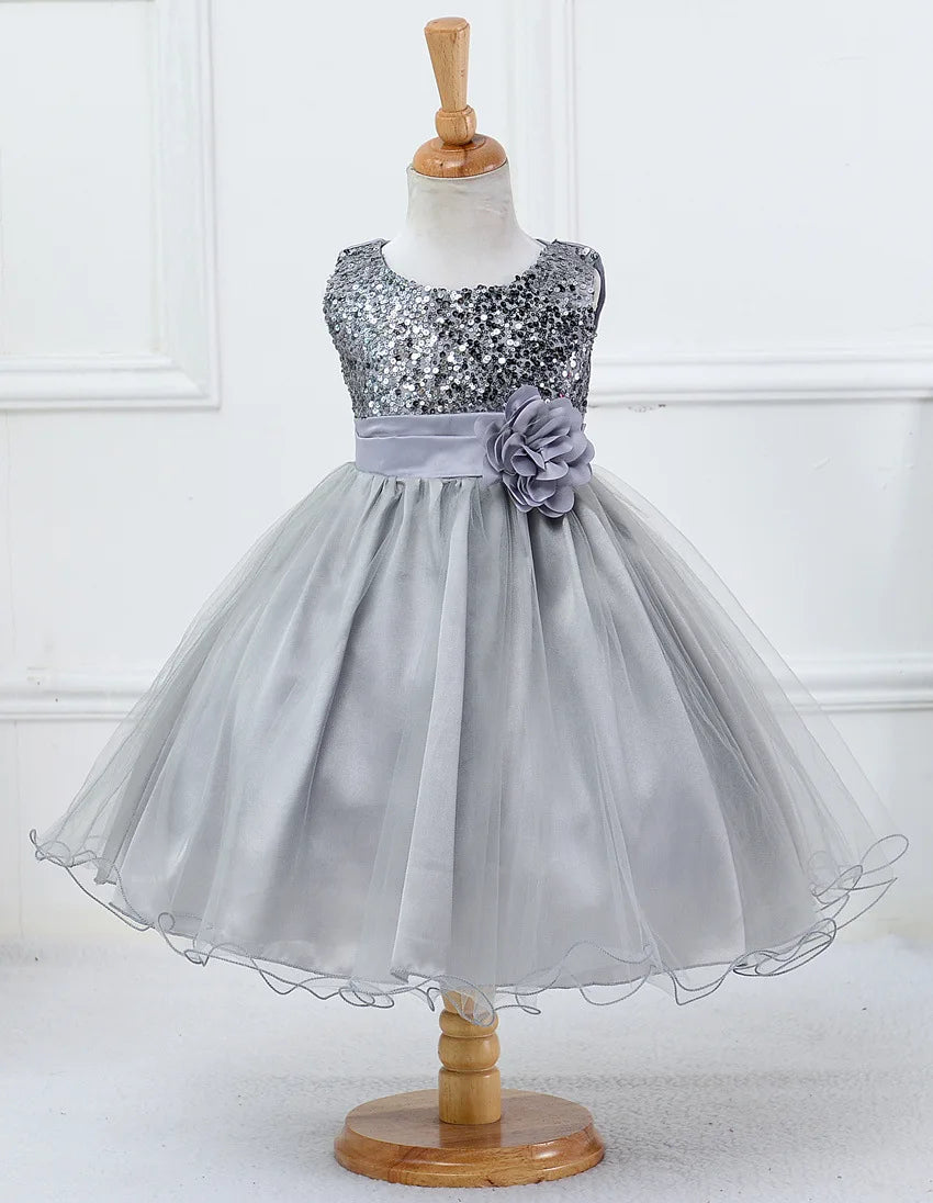 Baby Children Girl Dress NEW Kids Ceremonies Party Summer Princess Wedding Party Dress