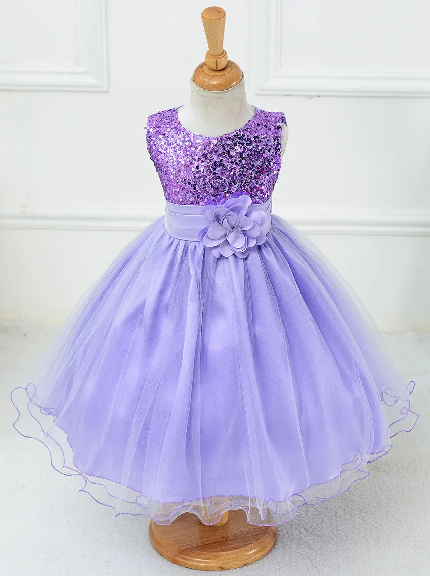 Baby Children Girl Dress NEW Kids Ceremonies Party Summer Princess Wedding Party Dress