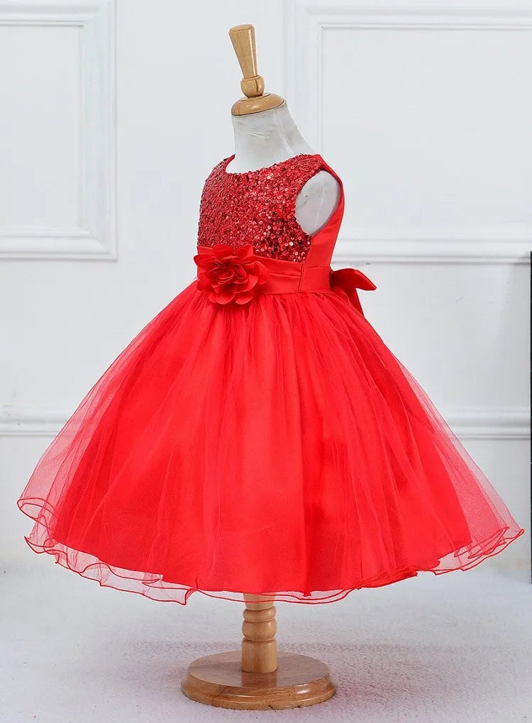 Baby Children Girl Dress NEW Kids Ceremonies Party Summer Princess Wedding Party Dress