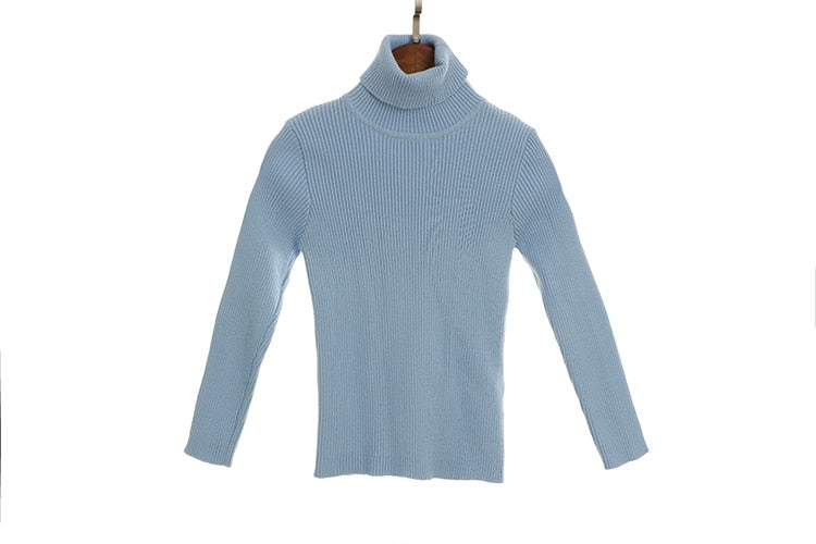 Elegant Kids Turtleneck Pullover Knitted Bottoming Boys Sweaters - GuGuTon baby store - Baby Fashion - Toddlers Outfits - Babies Outfits - Toddler Clothes - Kids Clothing - Newborn Clothes - Newborn Wear - Kids Wear - Trending Clothes - Trending Outfits - Fall Fashion - Winter Fashion - Girls Clothes - Boys Clothes - Babies Wear - Kids Accessories - KidsWear - Summer Clothes - Summer Fashion - Summer Trend - Falls Sweaters - Tops - Bottom - Jeans - Blouse - Dresses - Newborn Dresses - Toys