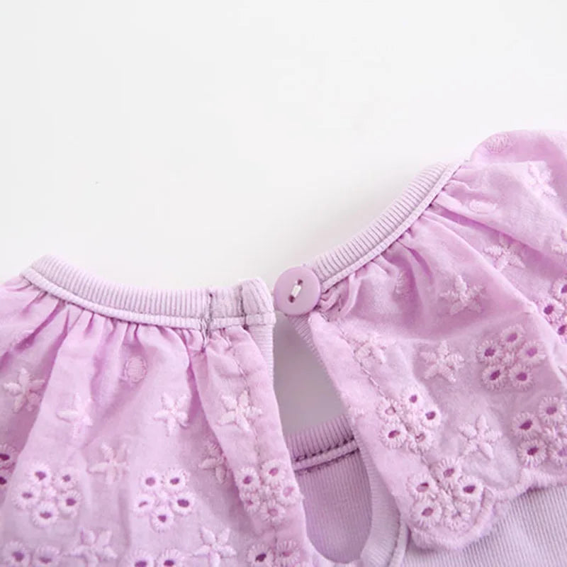 Maria Lace Girls Long-Sleeve Infant Tops