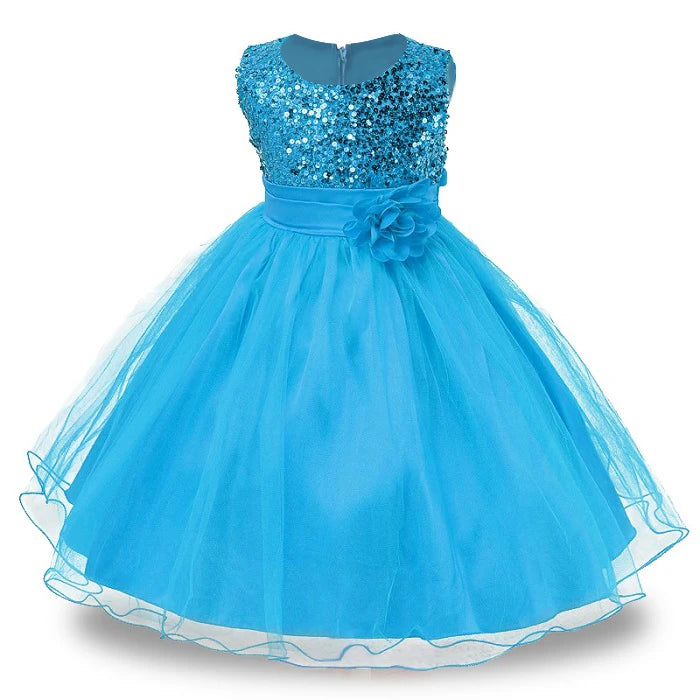 Baby Children Girl Dress NEW Kids Ceremonies Party Summer Princess Wedding Party Dress