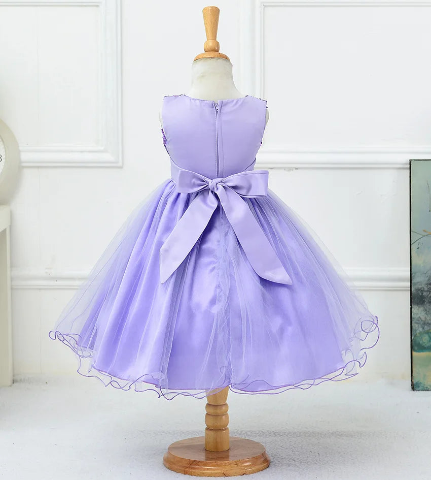 Baby Children Girl Dress NEW Kids Ceremonies Party Summer Princess Wedding Party Dress