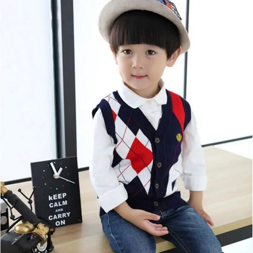 Edwin Autumn Spring Kids Boy Sweater