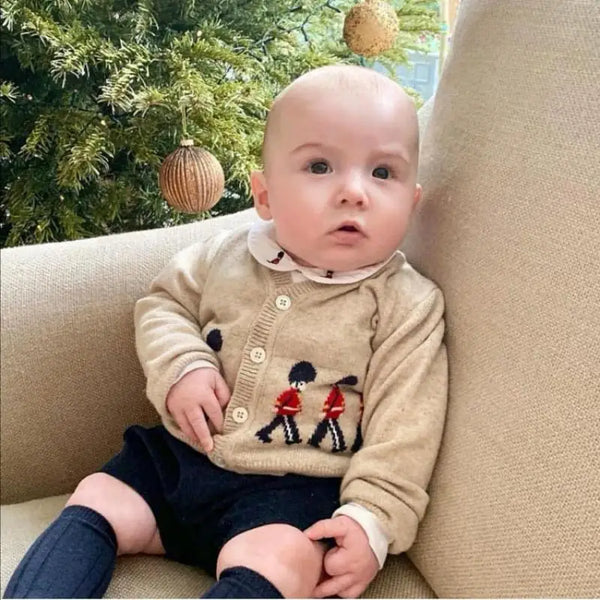 Aldo Coat for Newborn Autumn Knitted Sweater