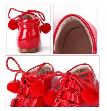 Girls Shoes 2021 Autumn / Winter Baby Toddler Genuine Leather Ankle Boots Girls