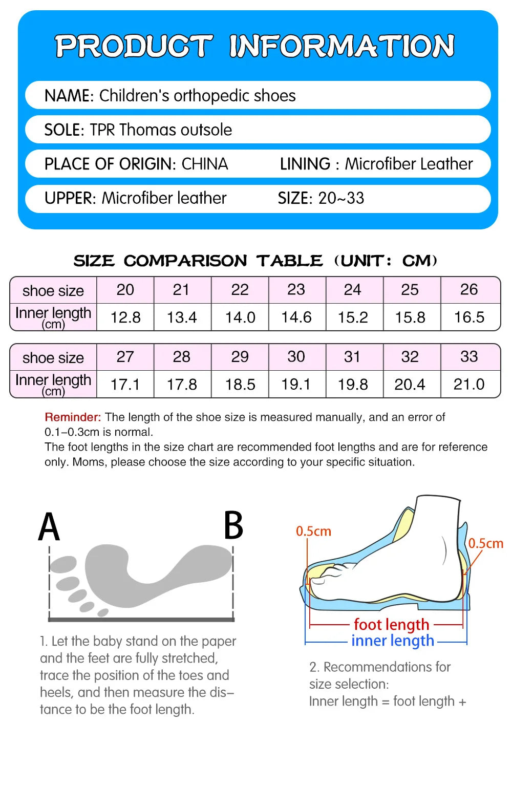 Ortoluckland Children Girl Shoes Princess Orthopedic Pink Sandals For Kids Toddler Flower Leather Footwear With Orthotic Insoles