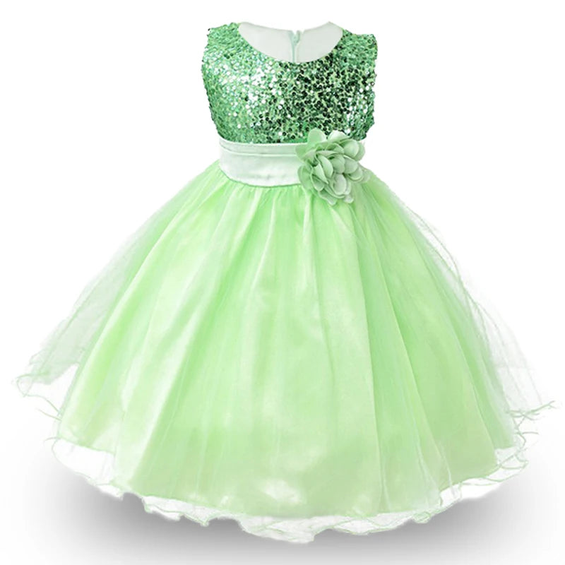 Baby Children Girl Dress NEW Kids Ceremonies Party Summer Princess Wedding Party Dress