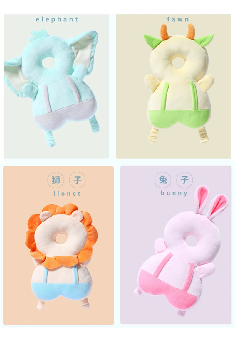 1-3T Toddler Baby Head Protector Safety Pad Cushion Back Prevent Injured