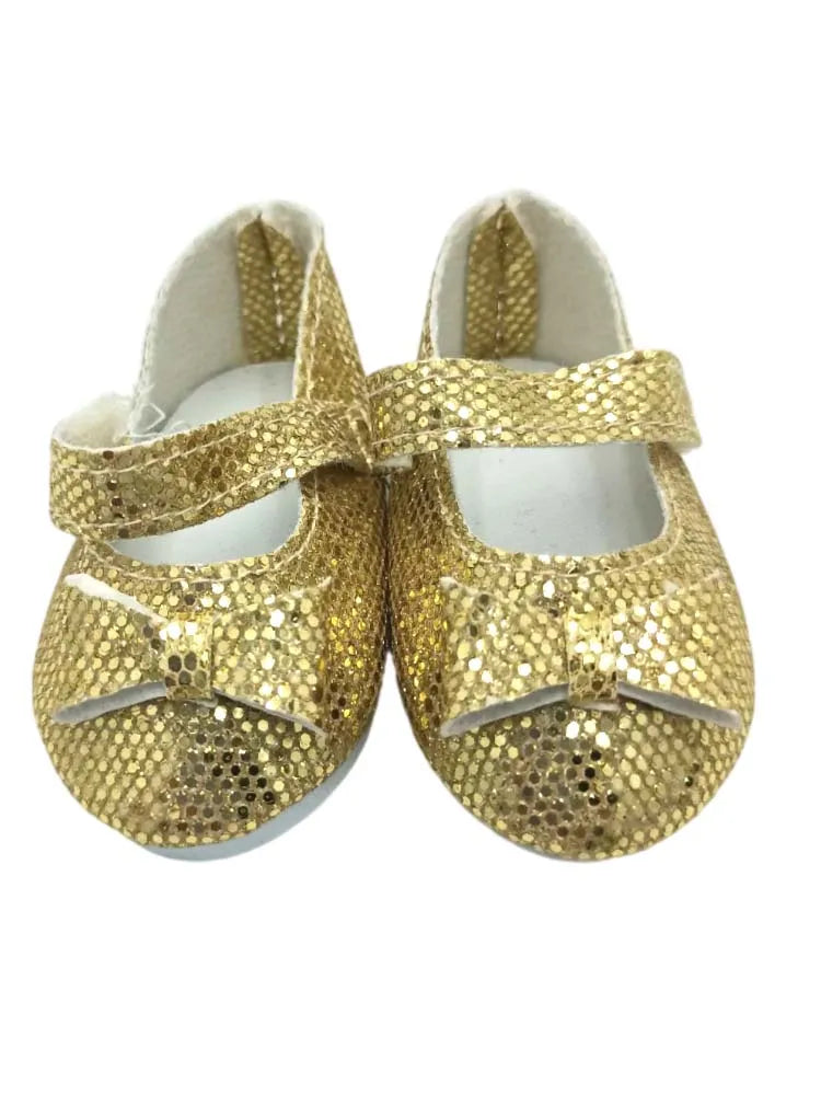 Baby Doll Shoes for 43cm Doll Shoes for 18 Inch Girl Doll Princess Shoes Toy  Accessories