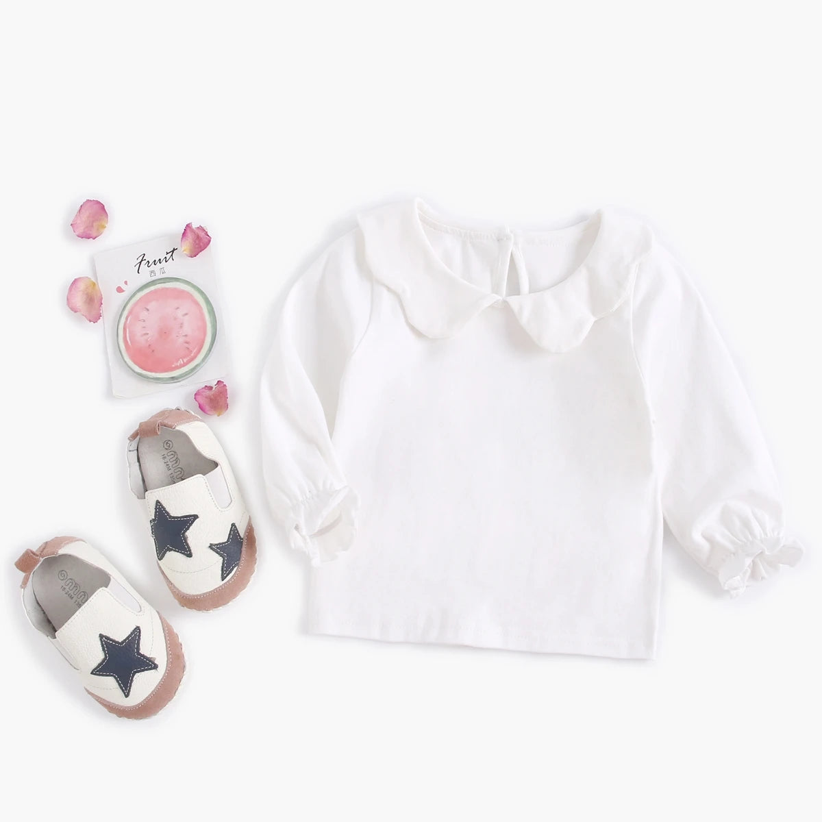 Elvira Soft Cotton Baby Cute Tops