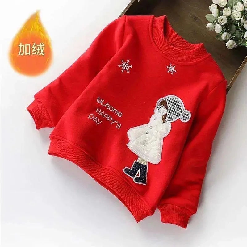 Olivia Girls Bottoming Spring and Autumn Teenagers Children's Long Sleeved - GuGuTon baby store - Baby Fashion - Toddlers Outfits - Babies Outfits - Toddler Clothes - Kids Clothing - Newborn Clothes - Newborn Wear - Kids Wear - Trending Clothes - Trending Outfits - Fall Fashion - Winter Fashion - Girls Clothes - Boys Clothes - Babies Wear - Kids Accessories - KidsWear - Summer Clothes - Summer Fashion - Summer Trend - Falls Sweaters - Tops - Bottom - Jeans - Blouse - Dresses - Newborn Dresses - Toys