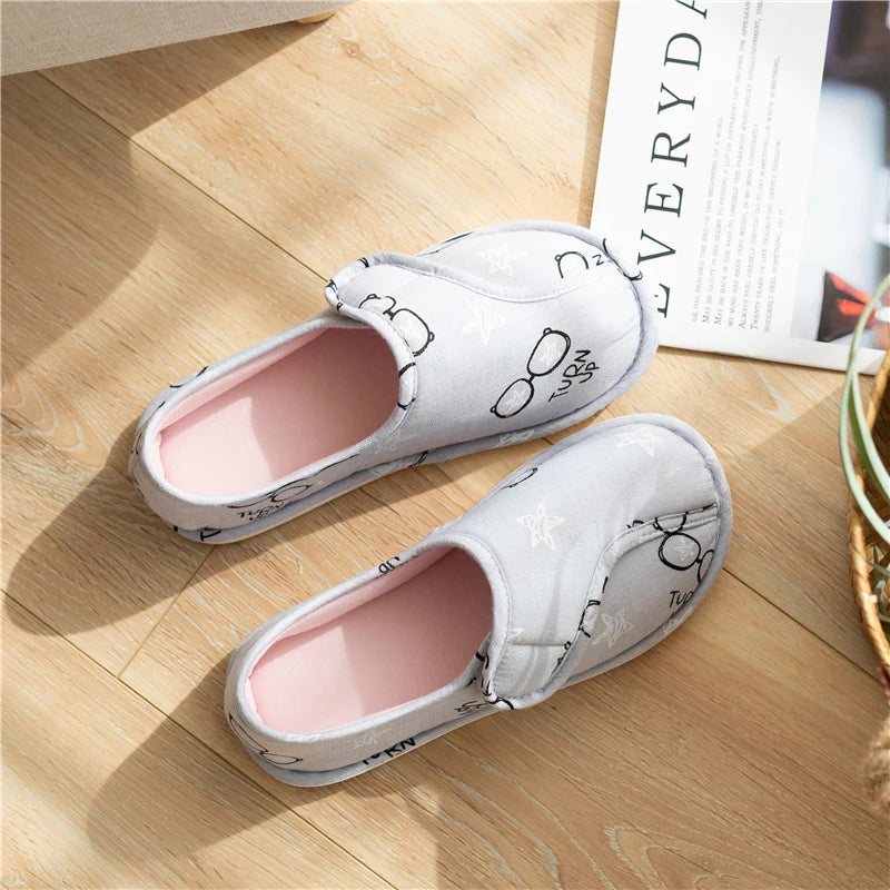 Spring Autumn New Cute Women  Comfort Slippers House Shoes