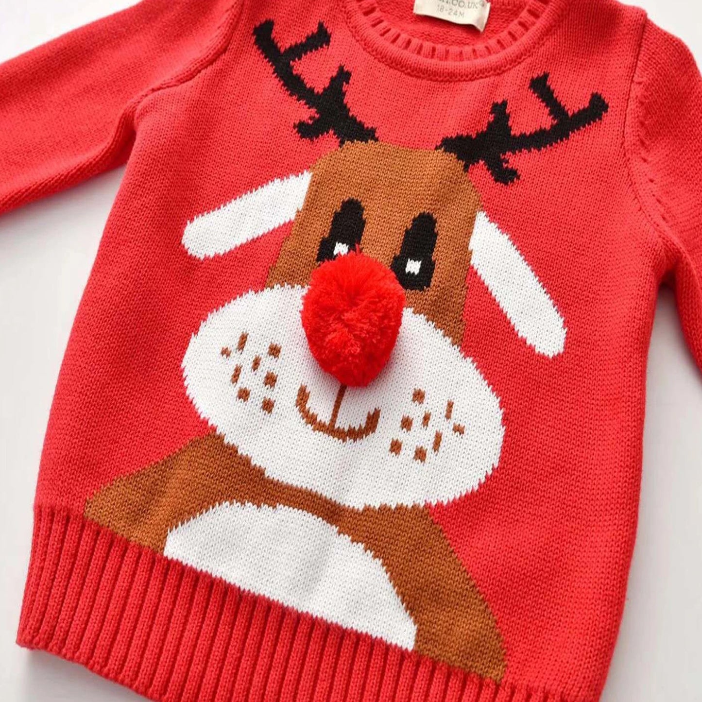 Fonsi Christmas Baby Boys Warm Sweater