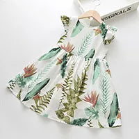 Bear Leader Floral Girls Dress Floral Kids Dresses Girls Princess Dress