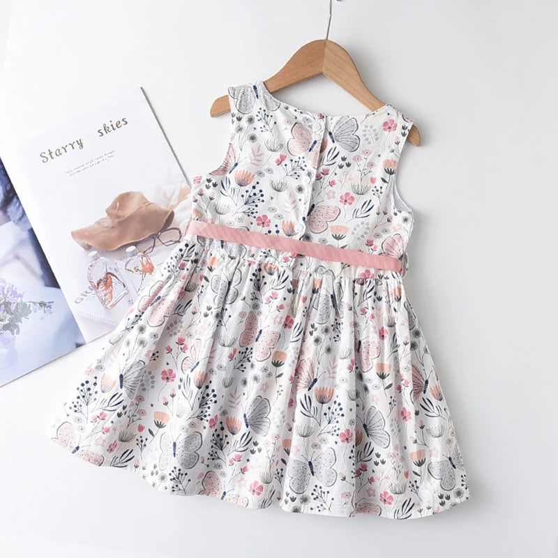 Bear Leader Floral Girls Dress Floral Kids Dresses Girls Princess Dress