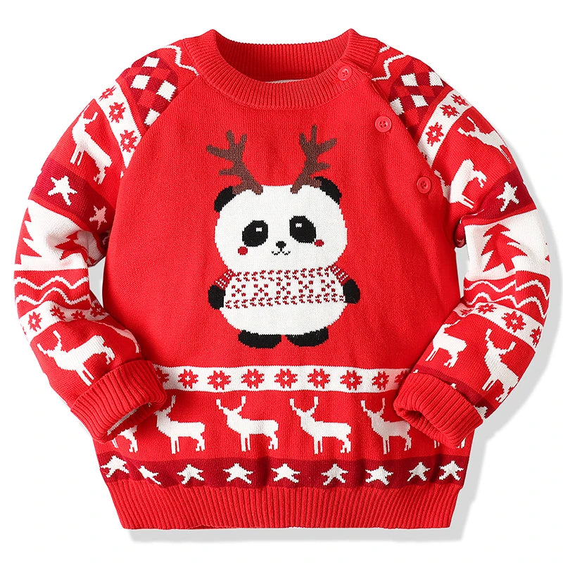 Polo Christmas Santa Claus Pullover Sweater