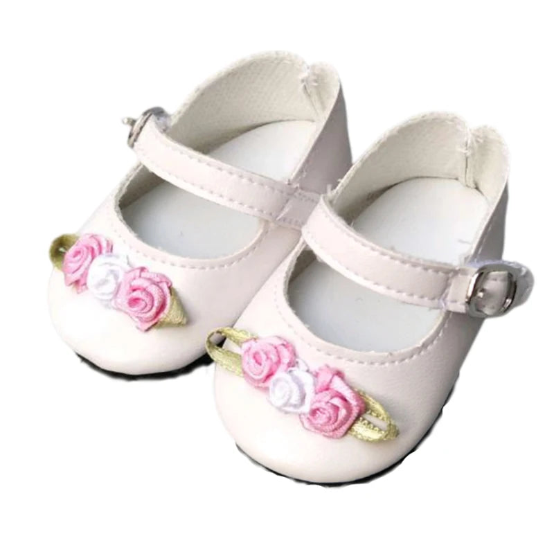 Baby Doll Shoes for 43cm Doll Shoes for 18 Inch Girl Doll Princess Shoes Toy  Accessories