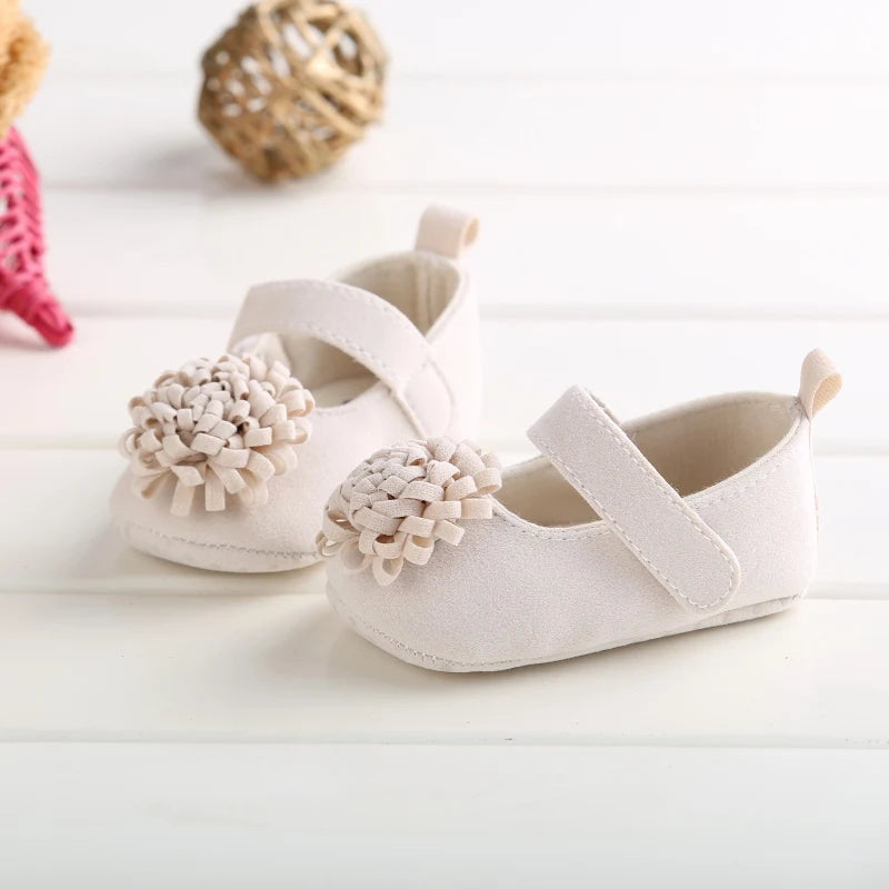 0-18 Months Newborn Baby Girl Walking Shoes Princess Shoes Little Baby Soft Bottom Anti Drop Girls Toddler Shoes