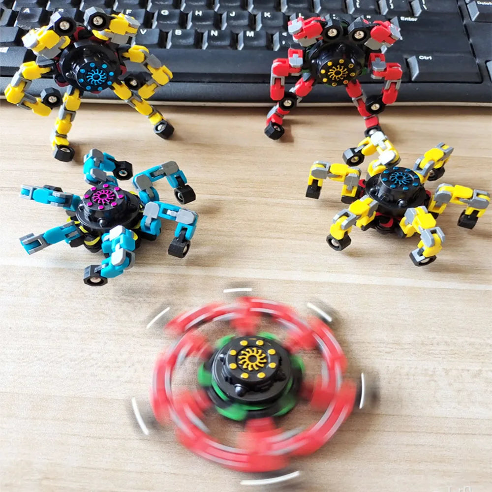 Deformed Fidget Spinner Chain Toys For Children Antistress Hand Spinner