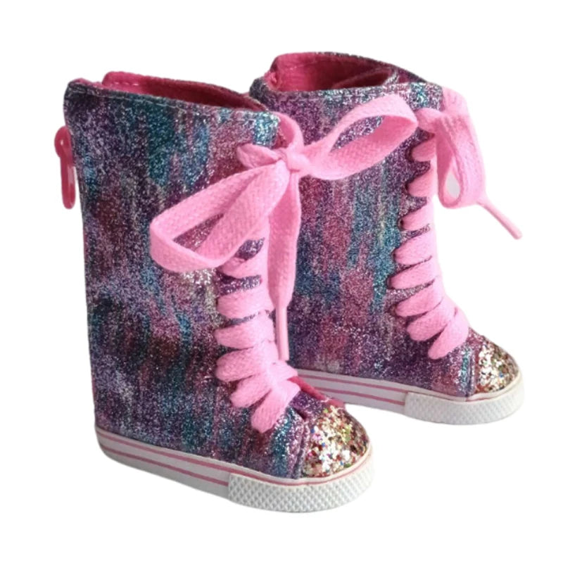 Baby Doll Shoes for 43cm Doll Shoes for 18 Inch Girl Doll Princess Shoes Toy  Accessories