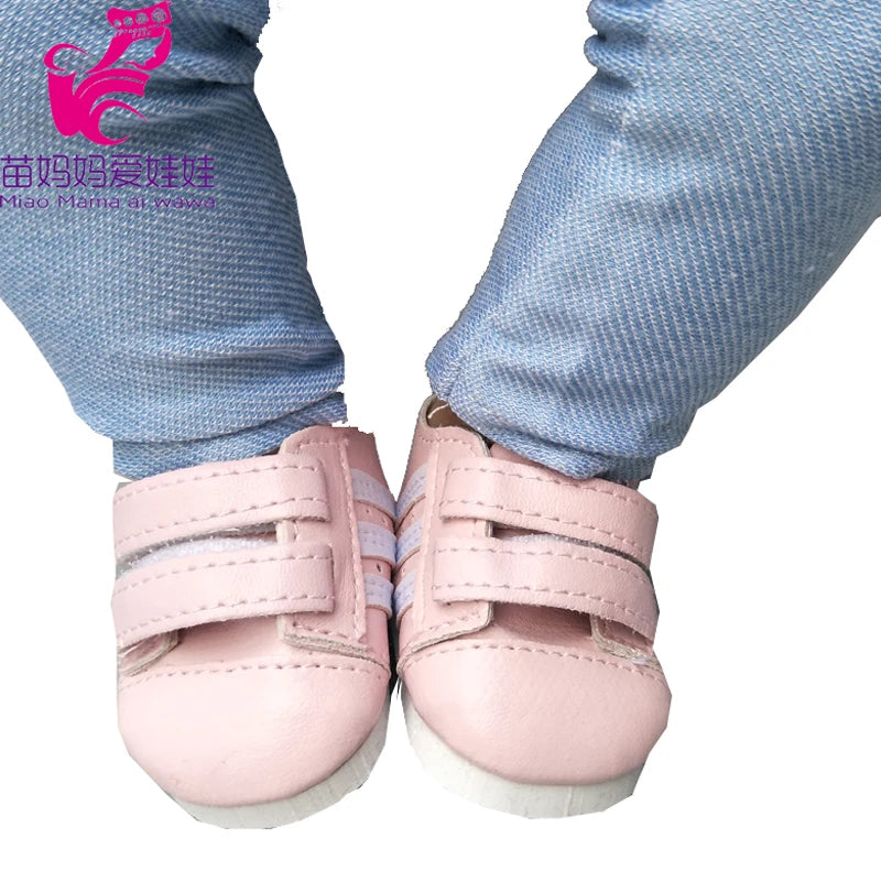 Baby Doll Shoes for 43cm Doll Shoes for 18 Inch Girl Doll Princess Shoes Toy  Accessories