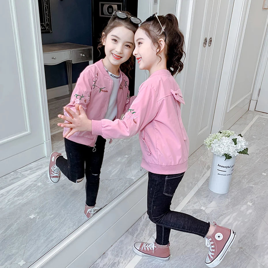 Maria Coat Outerwear For Girls Autumn Jacket Casual Style Kids - GuGuTon baby store - Baby Fashion - Toddlers Outfits - Babies Outfits - Toddler Clothes - Kids Clothing - Newborn Clothes - Newborn Wear - Kids Wear - Trending Clothes - Trending Outfits - Fall Fashion - Winter Fashion - Girls Clothes - Boys Clothes - Babies Wear - Kids Accessories - KidsWear - Summer Clothes - Summer Fashion - Summer Trend - Falls Sweaters - Tops - Bottom - Jeans - Blouse - Dresses - Newborn Dresses - Toys