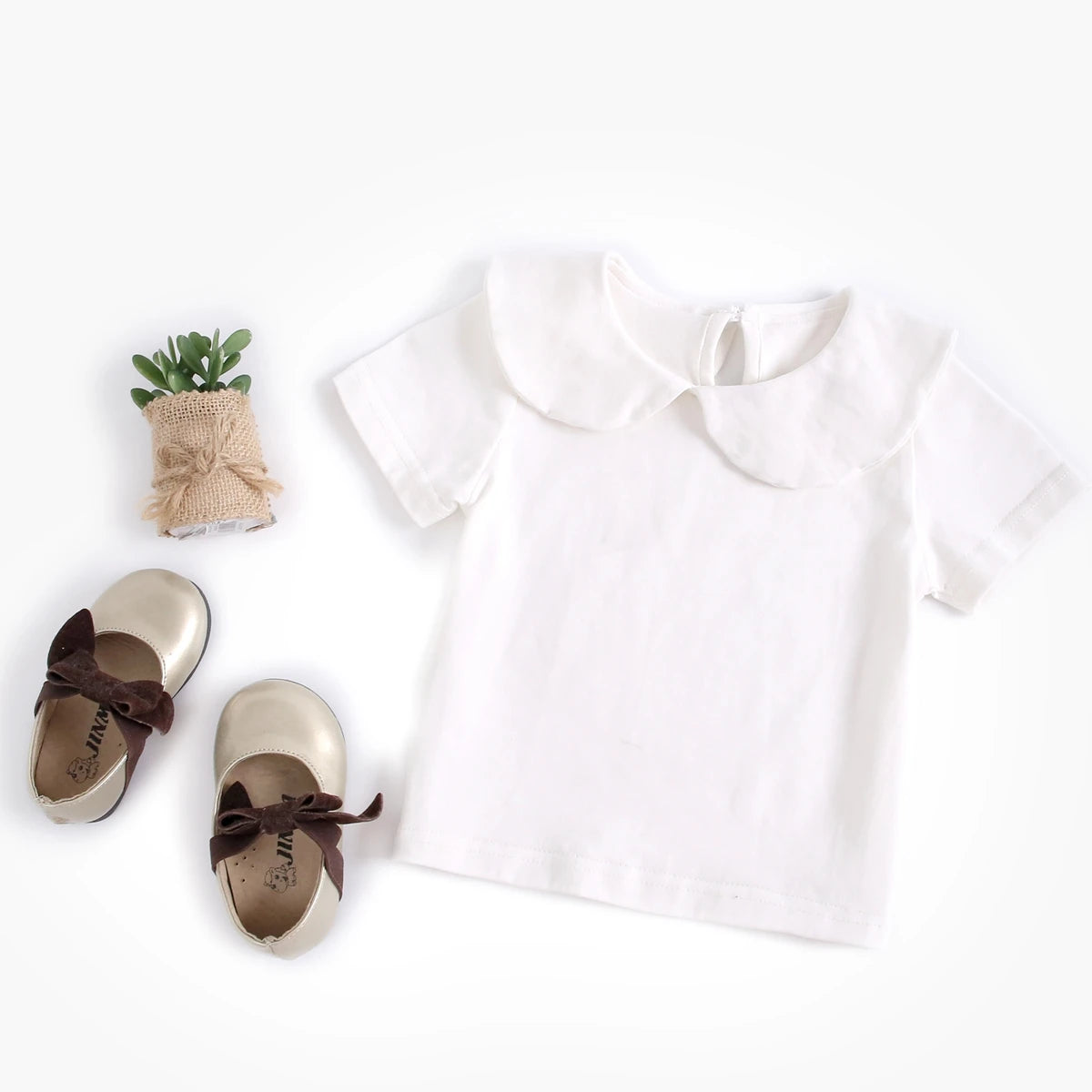 Elvira Soft Cotton Baby Cute Tops