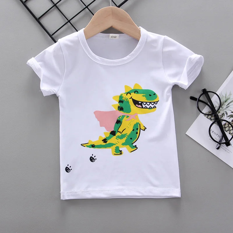 Sandro Boys Cartoon Cotton Short Sleeve T-Shirt - GuGuTon baby store - Baby Fashion - Toddlers Outfits - Babies Outfits - Toddler Clothes - Kids Clothing - Newborn Clothes - Newborn Wear - Kids Wear - Trending Clothes - Trending Outfits - Fall Fashion - Winter Fashion - Girls Clothes - Boys Clothes - Babies Wear - Kids Accessories - KidsWear - Summer Clothes - Summer Fashion - Summer Trend - Falls Sweaters - Tops - Bottom - Jeans - Blouse - Dresses - Newborn Dresses - Toys